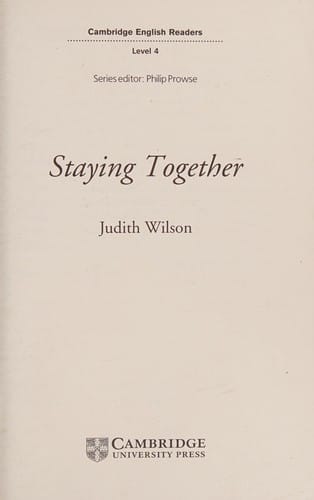 Staying together