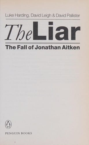 The fall of Jonathan Aitken