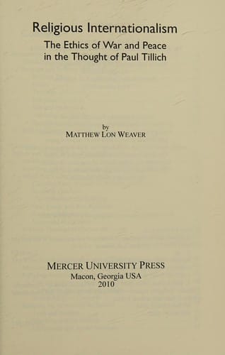 Religious internationalism