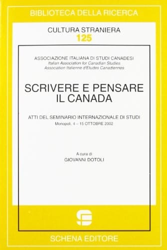 Scrivere e pensare il Canada