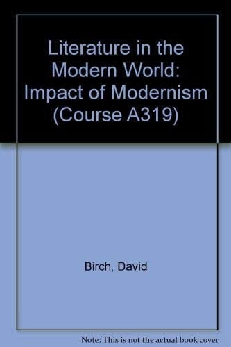 Literature in the modern world