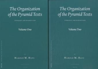 The organization of the pyramid texts