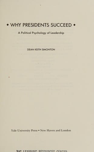 Why presidents succeed