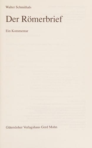 Der Römerbrief