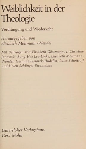 Weiblichkeit in der Theologie