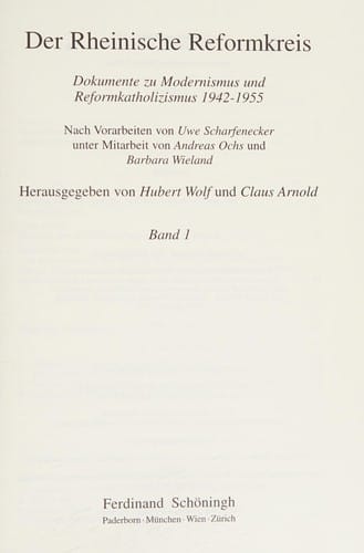 Der Rheinische Reformkreis