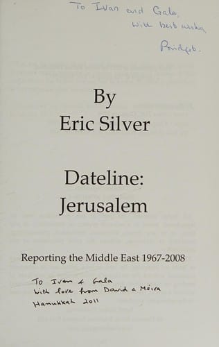 Dateline : Jerusalem