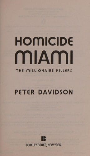 Homicide Miami