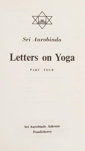 Letters on yoga (vol. 2)