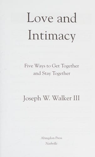 Love and intimacy