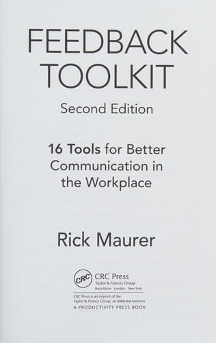 Feedback toolkit