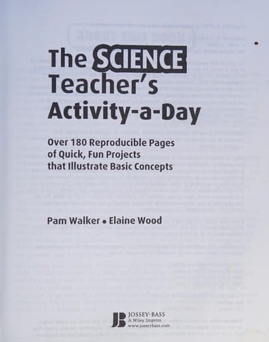 The science teacher's activity-a-day