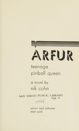 Arfur: teenage pinball queen