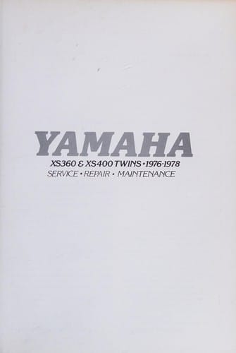 Yamaha XS360 & XS400 twins, 1976-1978