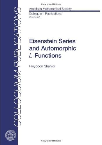 Eisenstein series and automorphic L-functions
