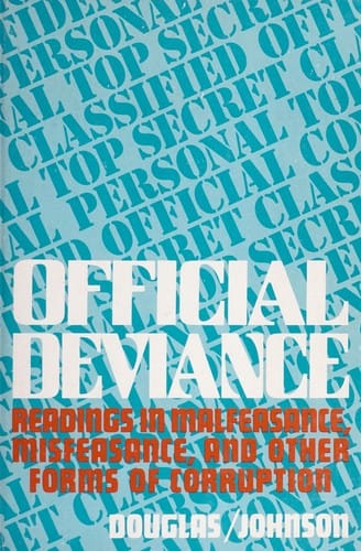 Official deviance