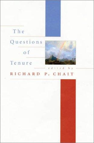 The questions of tenure