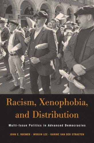Racism, xenophobia, and distribution