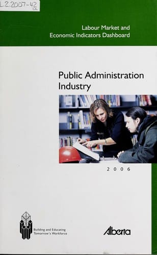 Public administration industry, 2007