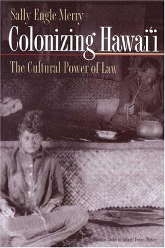 Colonizing Hawai'i