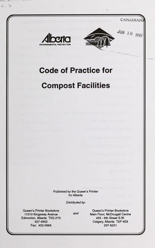Code of practice for compost facilities