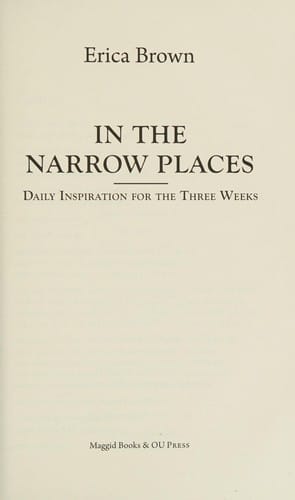 In the narrow places