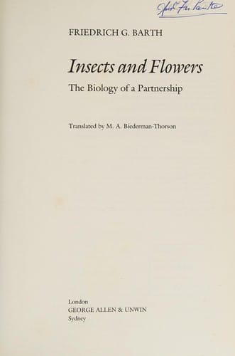 Insects and flowers