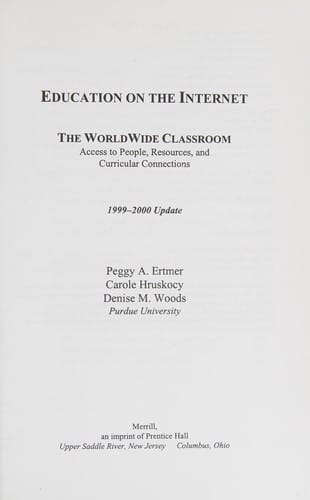 Education on the Internet: The Worldwide Classroom