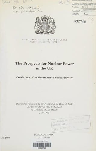 The prospects for nuclear power in the UK