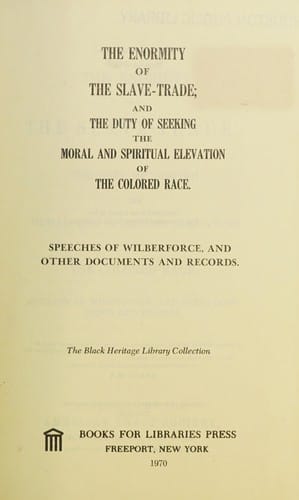 The Enormity of the slave-trade