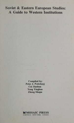 Soviet & Eastern European studies