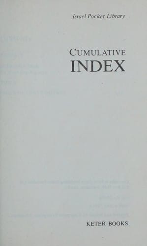 Cumulative index
