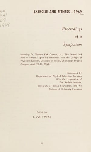 Exercise and fitness - 1969