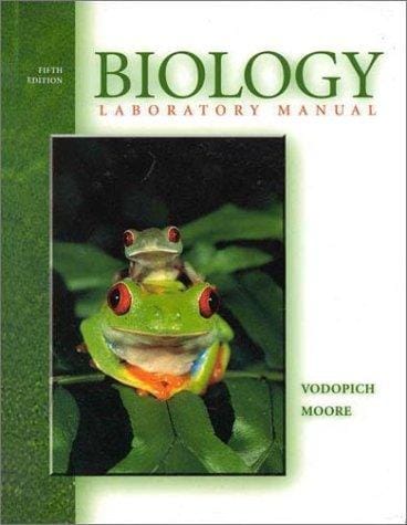 Biology Laboratory Manual (Vodopich)