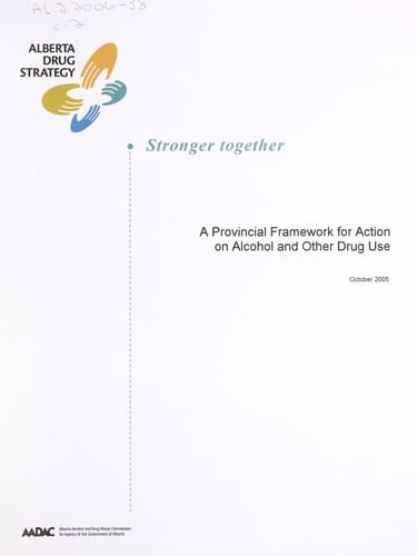 Alberta drug strategy