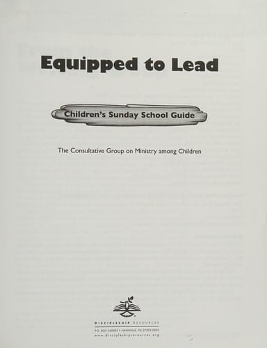 Equipped to lead