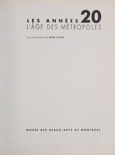 Les Années 20