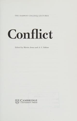 CONFLICT; ED. BY MARTIN JONES