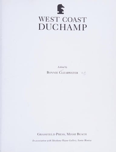 West Coast Duchamp