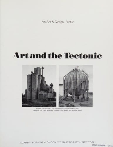 Art and the tectonic