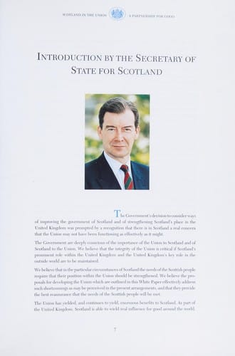 Scotland in the Union