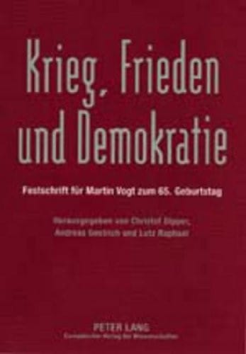 Krieg, Frieden und Demokratie