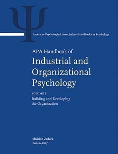 APA handbook of industrial and organizational psychology