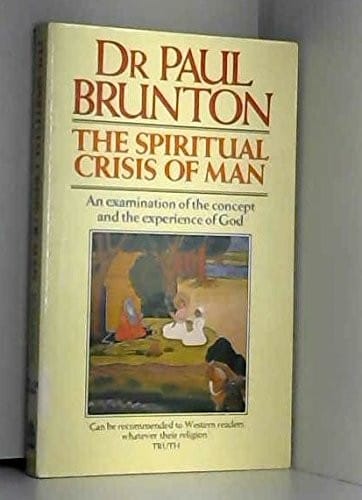 The spiritual crisis of man