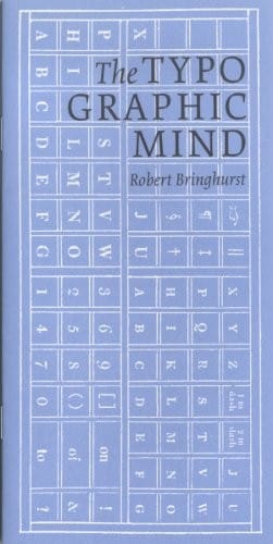 The typographic mind