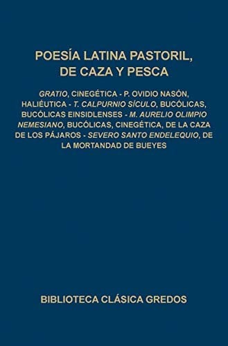 Poesía latina pastoril, de caza y pesca
