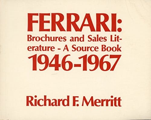 Ferrari brochures and sales literature