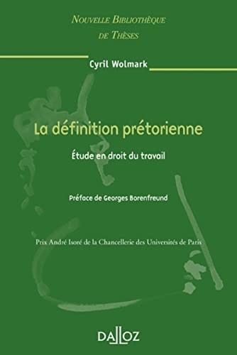 La définition prétorienne