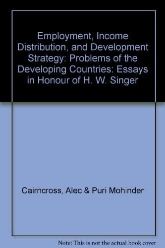 Employment, income distribution, and development strategy