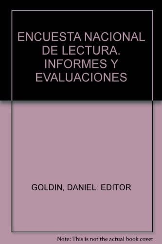 Encuesta nacional de lectura